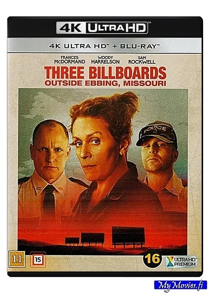 Three Billboards Outside Ebbing, Missouri (4K UHD+Blu-ray)