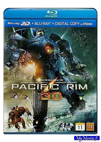 Pacific Rim / Pacific Rim - Hyökkäys Maahan (Blu-ray 3D+Blu-ray)