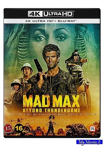 Mad Max Beyond Thunderdome / Mad Max - ukkosmyrsky (4K Ultra HD+Blu-ray)