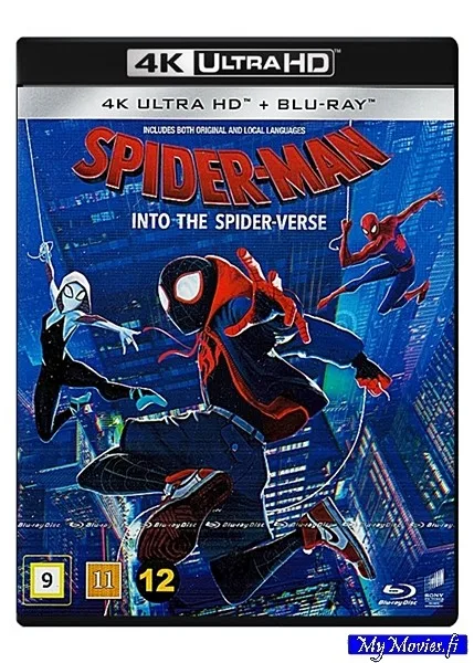 Spider-Man: Into the Spider-Verse / Spider-Man: Kohti Hämähäkkiversumia (4K UHD+Blu-ray)