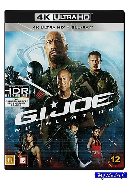 G.I. Joe: Retaliation / G.I. Joe: Kosto (4K UHD+Blu-ray)