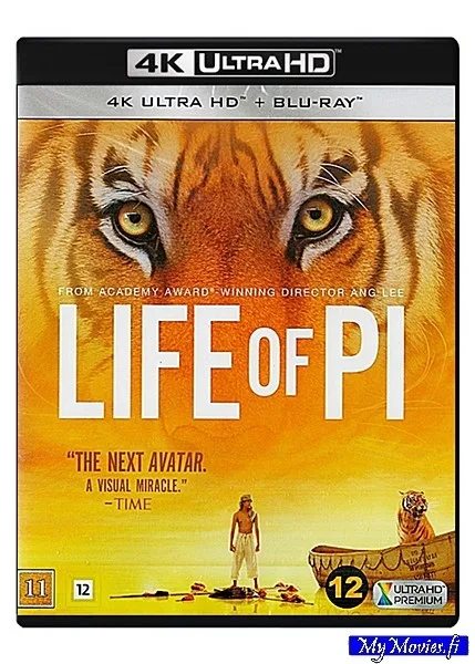 Life of Pi / Piin elämä (4K Ultra HD+Blu-ray)