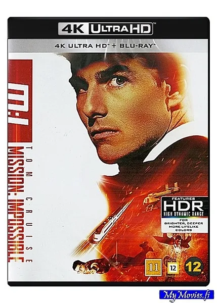 Mission: Impossible 1 / Vaarallinen tehtävä 1 (4K Ultra HD+Blu-ray)