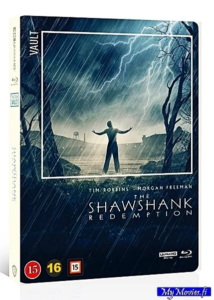 The Shawshank Redemption / Rita Hayworth - Avain pakoon (4K UHD+Blu-ray) Vault Edition Limited Steelbook