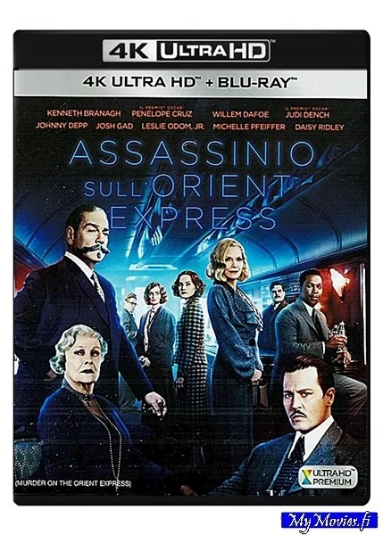 Assassinio Sull Orient Express / Idän pikajunan arvoitus (4K Ultra HD+Blu-ray)