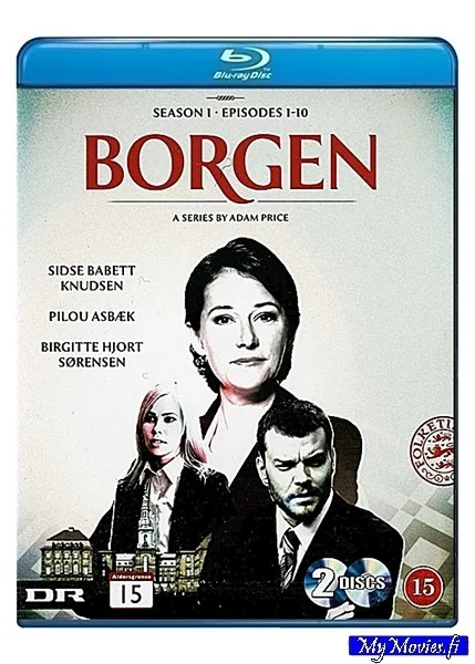 Borgen / Vallan linnake - Kausi 1 jaksot 1-10 (Blu-ray)