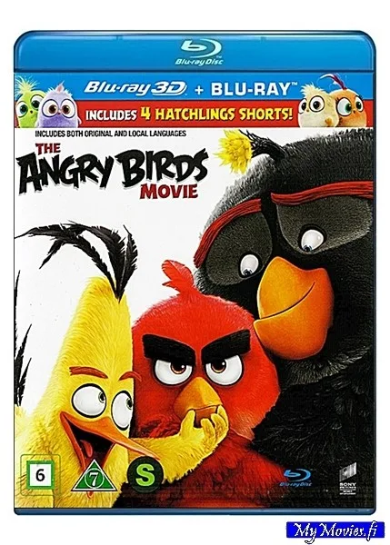 The Angry Birds Movie (Blu-ray 3D+Blu-ray)