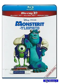 Monsterit-yliopisto (Blu-ray 3D+Blu-ray)