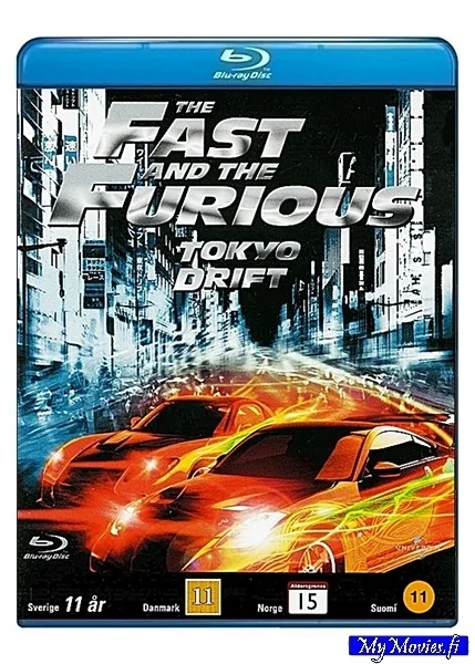 The Fast and the Furious: Tokyo Drift / Hurjapäät: Tokio Drift (Blu-ray)