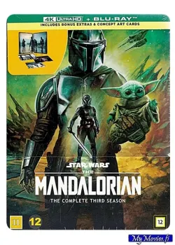 STAR WARS The Mandalorian - Kausi 3 (2 4K UHD + 2 Blu-ray) Limited Steelbook