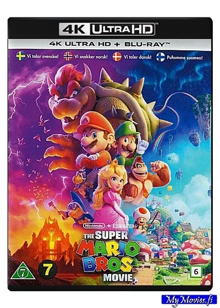 Super Mario Bros. Elokuva (4K Ultra HD+Blu-ray)