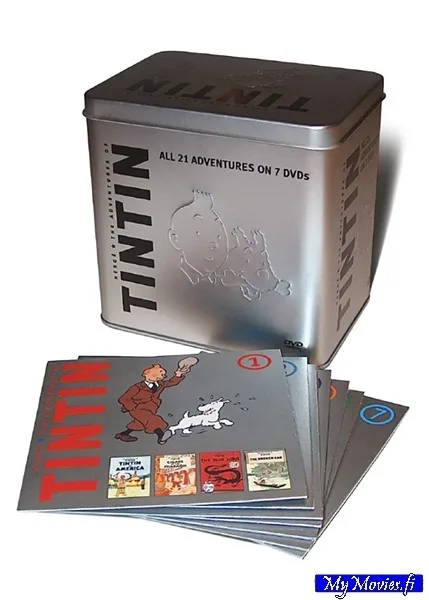 The Adventures Of Tintin / Tintin seikkailut – Kaikki 21 seikkailua 7 DVD:llä