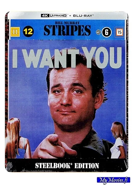 Stripes / Natsat (4K Ultra HD+Blu-ray) Limited Edition Steelbook