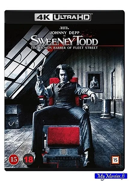 Sweeney Todd: The Demon Barber of Fleet Street / Sweeney Todd – Fleet Streetin paholaisparturi (4K Ultra HD)