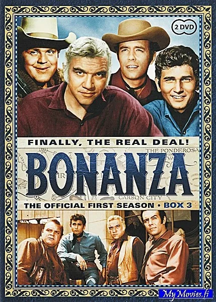 Bonanza - Kausi 1 box 3 (2-disc)