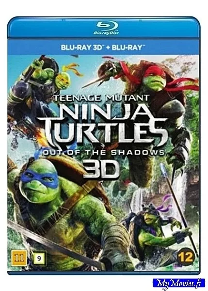 Teenage Mutant Ninja Turtles: Out of the Shadows (Blu-ray3D+Blu-ray)