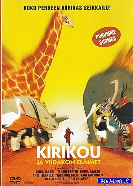 Kirikou ja viidakon eläimet
