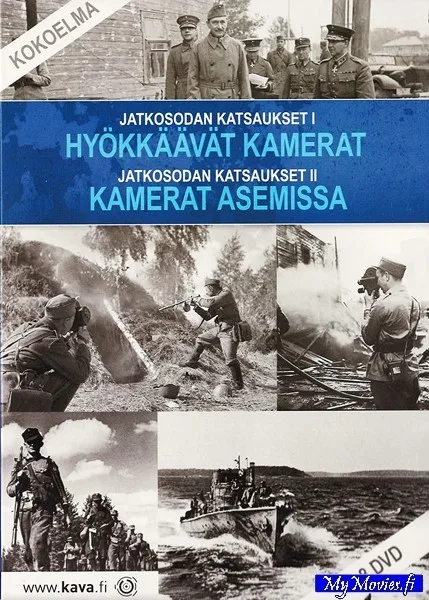 Jatkosodan katsaukset 1 ja 2  ( 8 DVD)