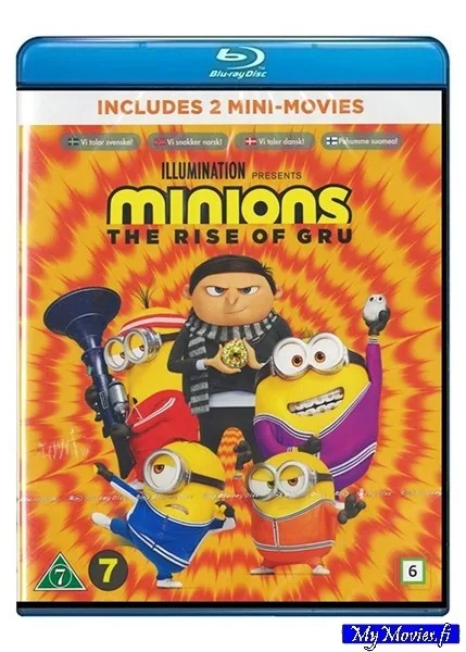 Minions: The Rise of Gru / Kätyrit: Grun tarina (Blu-ray)