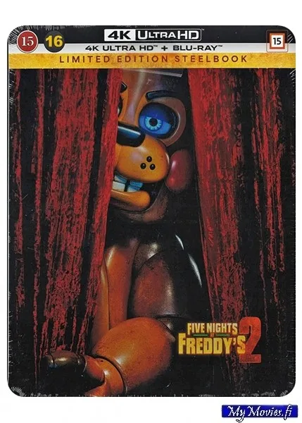 Five Nights at Freddy's 2 / Viisi yötä Freddyllä 2 (4K Ultra HD) Limited Edition Steelbook