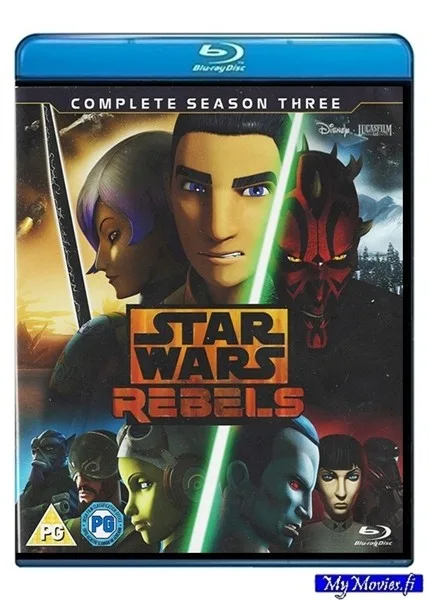 Star Wars Rebels - Kausi 3 (Blu-ray)