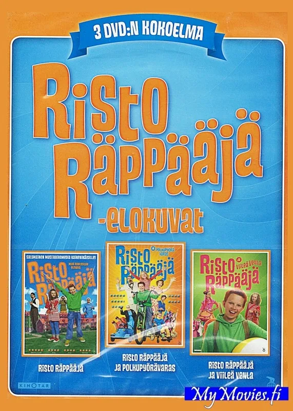 Risto Räppääjä - elokuvat (3 DVD)