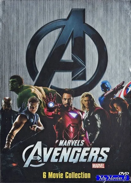 Marvel Avengers 6 elokuvan kokoelma