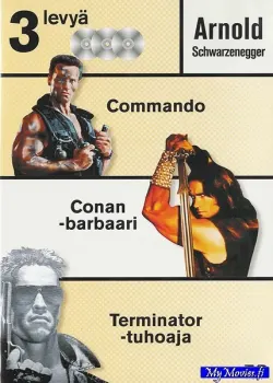 Commando / Conan -barbaari / Terminator -tuhoaja