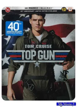 Top Gun - lentäjistä parhaat (4K Ultra HD+Blu-ray) 40th Anniversary Limited Edition Steelbook