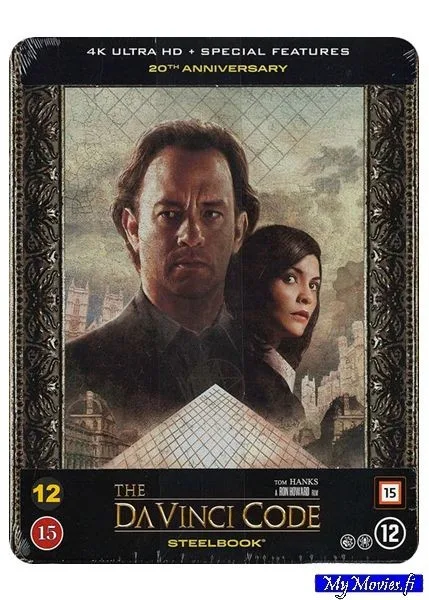 Da Vinci -koodi (4K Ultra HD+Blu-ray) Limited Edition Steelbook