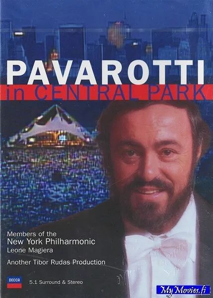 Pavarotti in Central Park