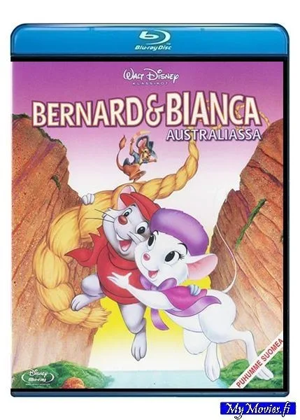 Bernard ja Bianca Australiassa ( Disney Klassikko 29. ) (blu-ray)