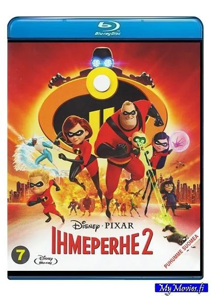 Ihmeperhe 2 (Pixar Klassikko 20.) (blu-ray)