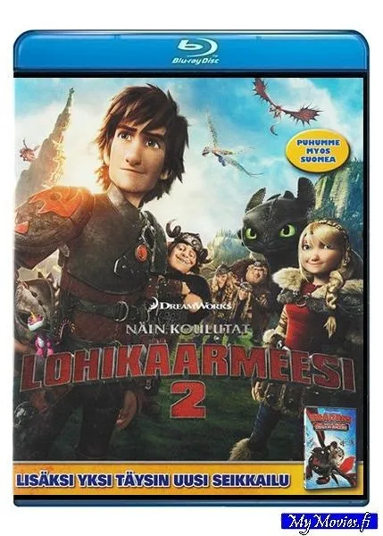 Näin koulutat lohikäärmeesi 2 (blu-ray)