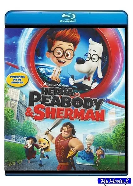 Herra Peabody & Sherman (blu-ray)