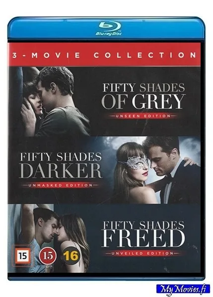Fifty Shades of Grey / Fifty shades darker / Fifty shades freed (blu-ray)