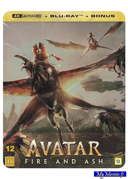 Avatar: Fire and Ash (4K Ultra HD) Limited Edition Steelbook