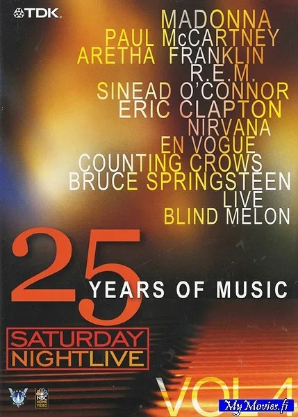 Saturday Nightlive - 25 Years of Music Vol.4 - DVD
