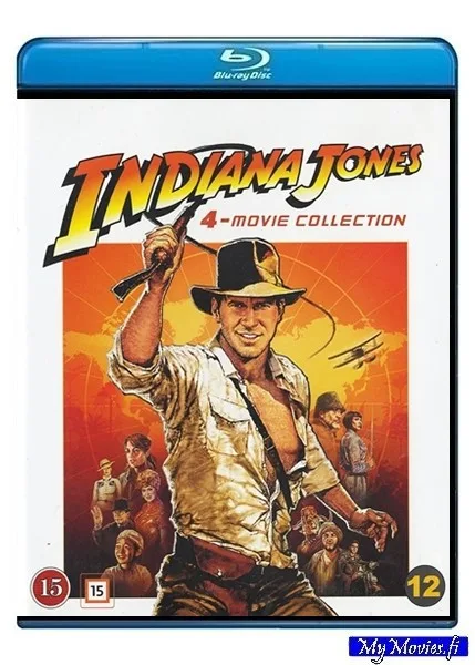 Indiana Jones 4 movie collection (blu-ray)
