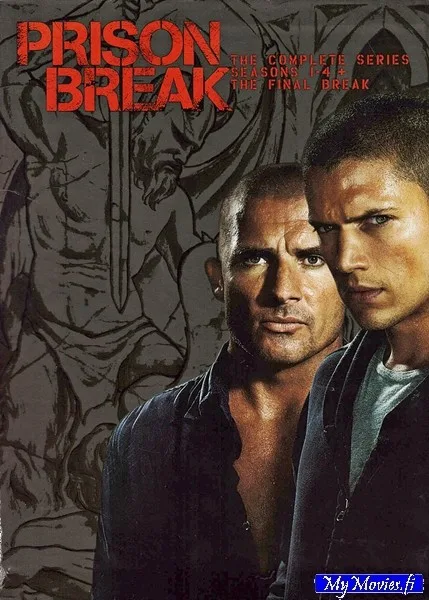 Prison Break / Pako - Kaudet 1 - 4 + Lopullinen pako elokuva
