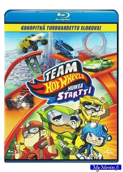 Team Hot Wheels - Huikea Startti (Blu-ray)