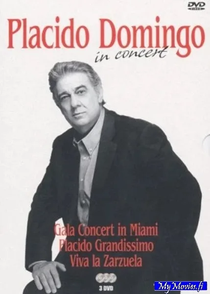 Plácido Domingo – In Concert 3-DVD Set