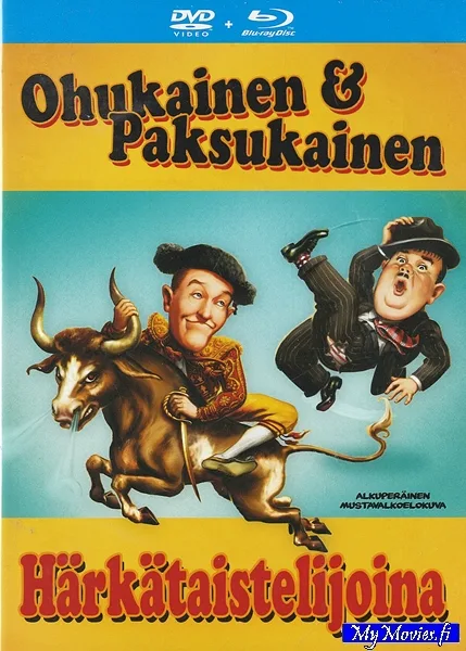 Ohukainen & Paksukainen härkätaistelijoina (Blu-ray + DVD)