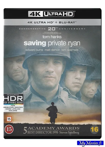 Saving Private Ryan / Pelastakaa sotamies Ryan (4K Ultra HD)