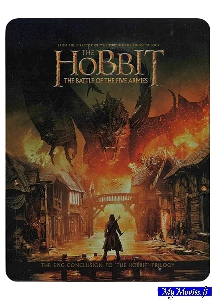 The Hobbit: The Battle of the Five Armies / Hobitti – Viiden armeijan taistelu (Blu-ray) Limited Steelbook