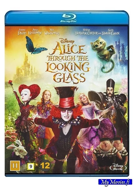 Alice Through the Looking Glass / Liisan seikkailut peilimaailmassa (Blu-ray)