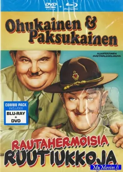 Rautahermoisia ruutiukkoja (Blu-ray + DVD)