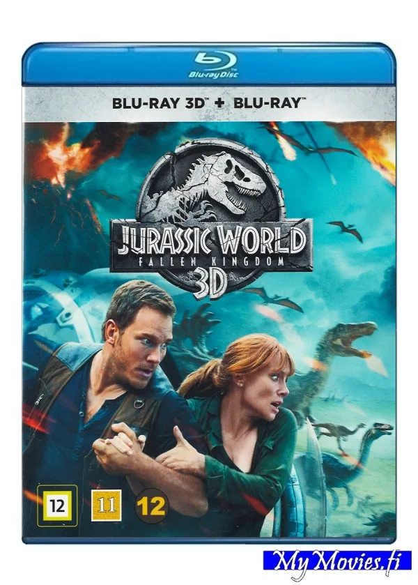 Jurassic World - Fallen Kingdom (Blu-ray 3D + Blu-ray)