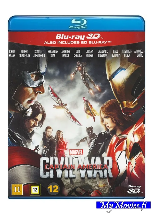 Captain America - Civil War (Blu-ray 3D+Blu-ray)