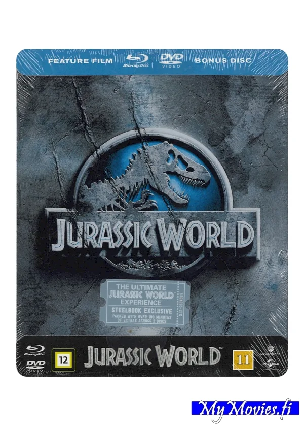 Jurassic World (Blu-ray + DVD) Limited Steelbook